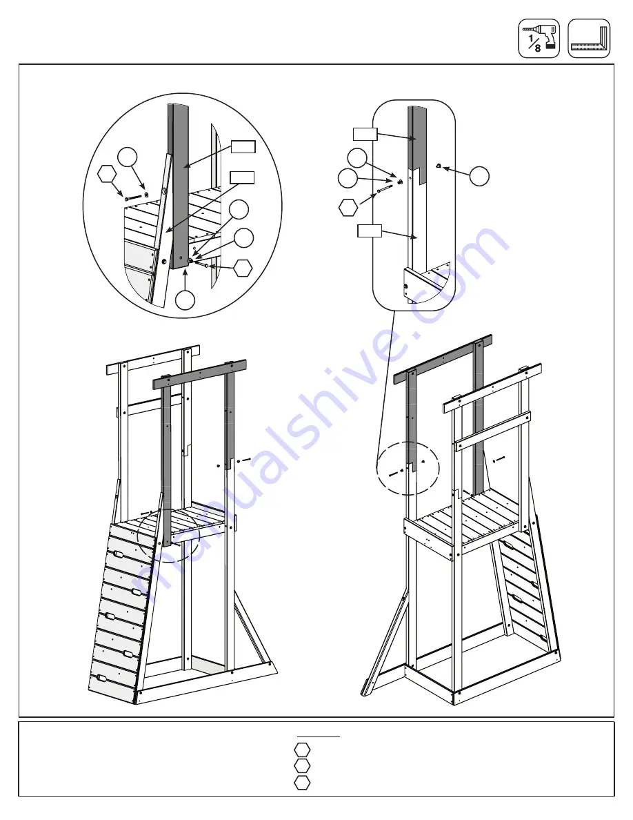 KidKraft Cedar Summit BEAR CAVE LODGE FSC Installation And Operating Instructions Manual Download Page 87