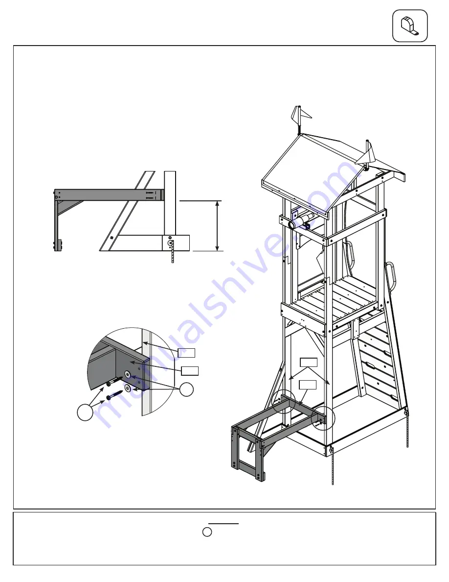 KidKraft Cedar Summit BEAR CAVE LODGE FSC Installation And Operating Instructions Manual Download Page 121