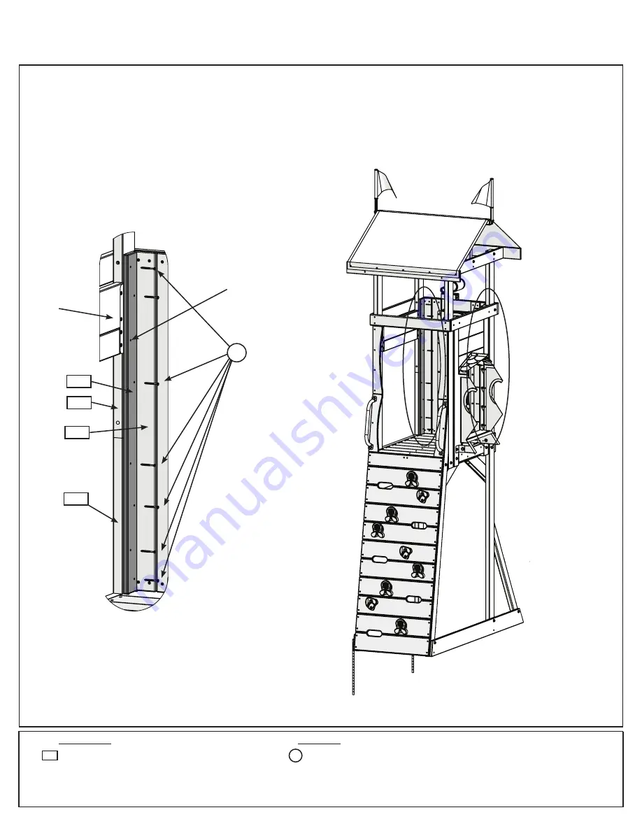 KidKraft Cedar Summit BEAR CAVE LODGE FSC Installation And Operating Instructions Manual Download Page 126