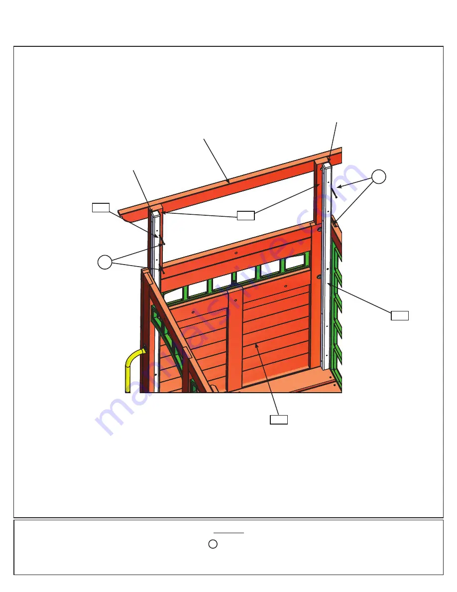 KidKraft Cedar Summit Canyon Ridge Installation And Operating Instructions Manual Download Page 92