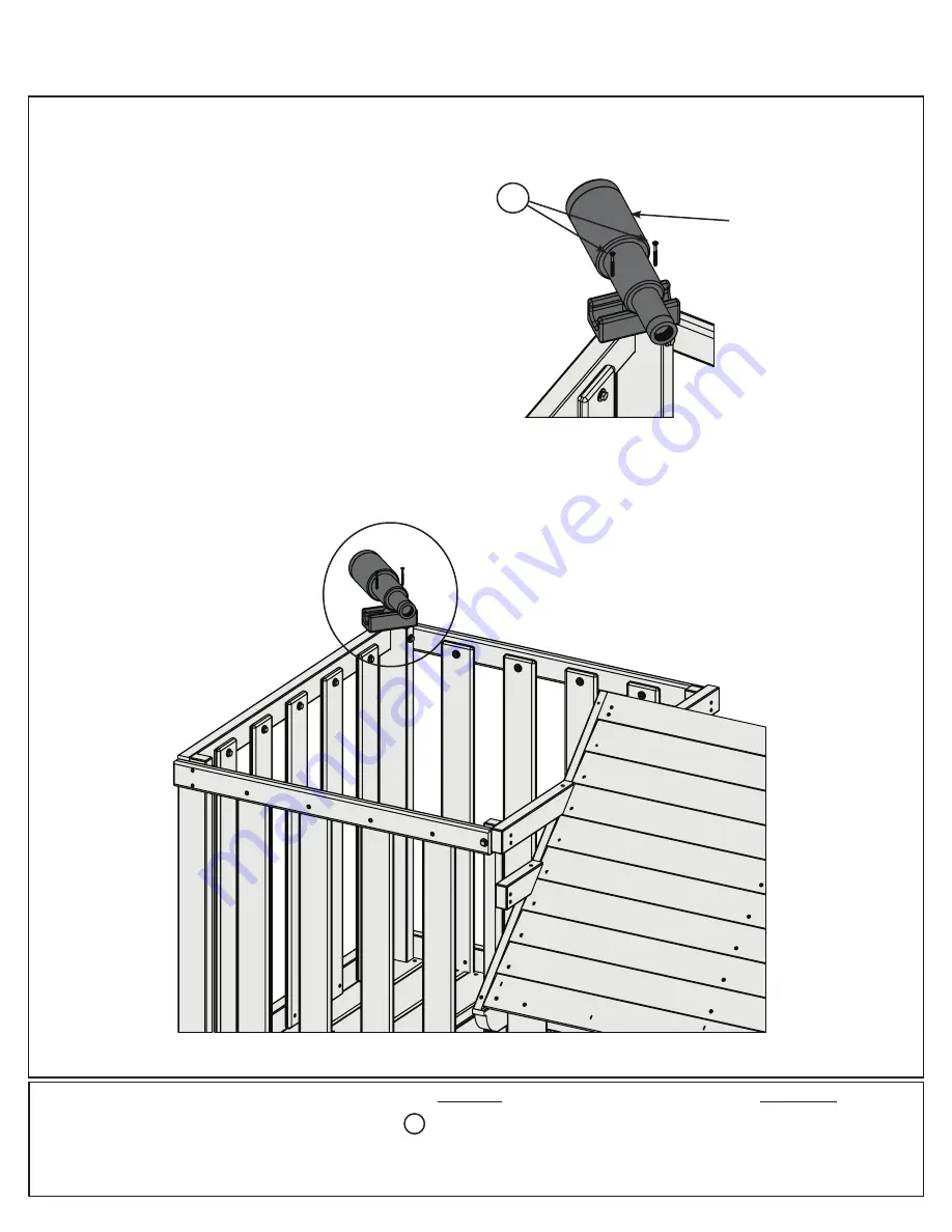 KidKraft Cedar Summit COPPER RIDGE PLAYSET Installation And Operating Instructions Manual Download Page 85