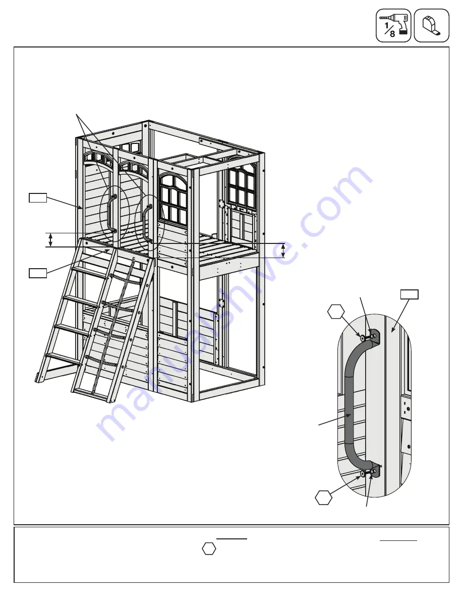 KidKraft Cedar Summit F25745 Installation And Operating Instructions Manual Download Page 42