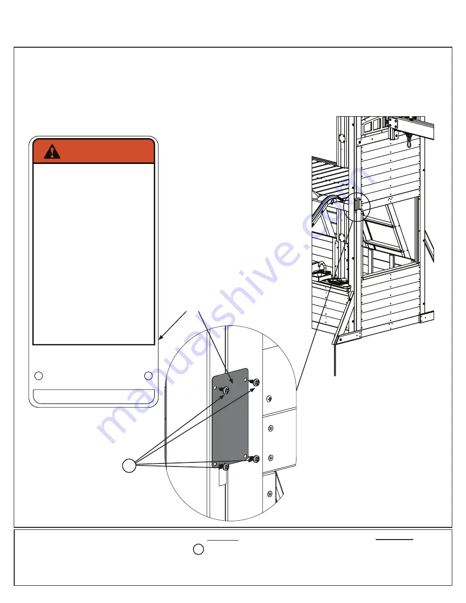 KidKraft Cedar Summit F25745 Installation And Operating Instructions Manual Download Page 133