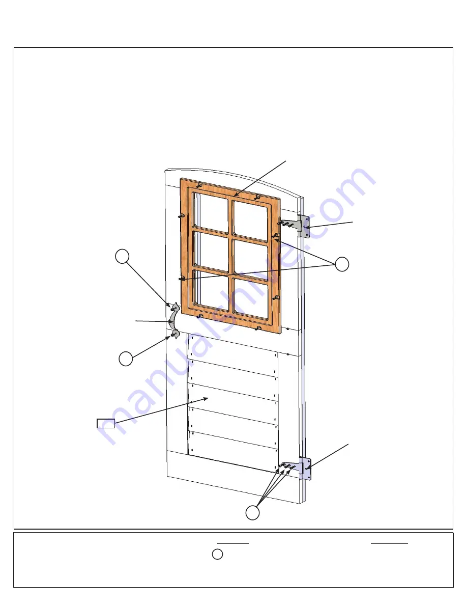 KidKraft CRANBROOK PLAY SYSTEM Installation And Operating Instructions Manual Download Page 23