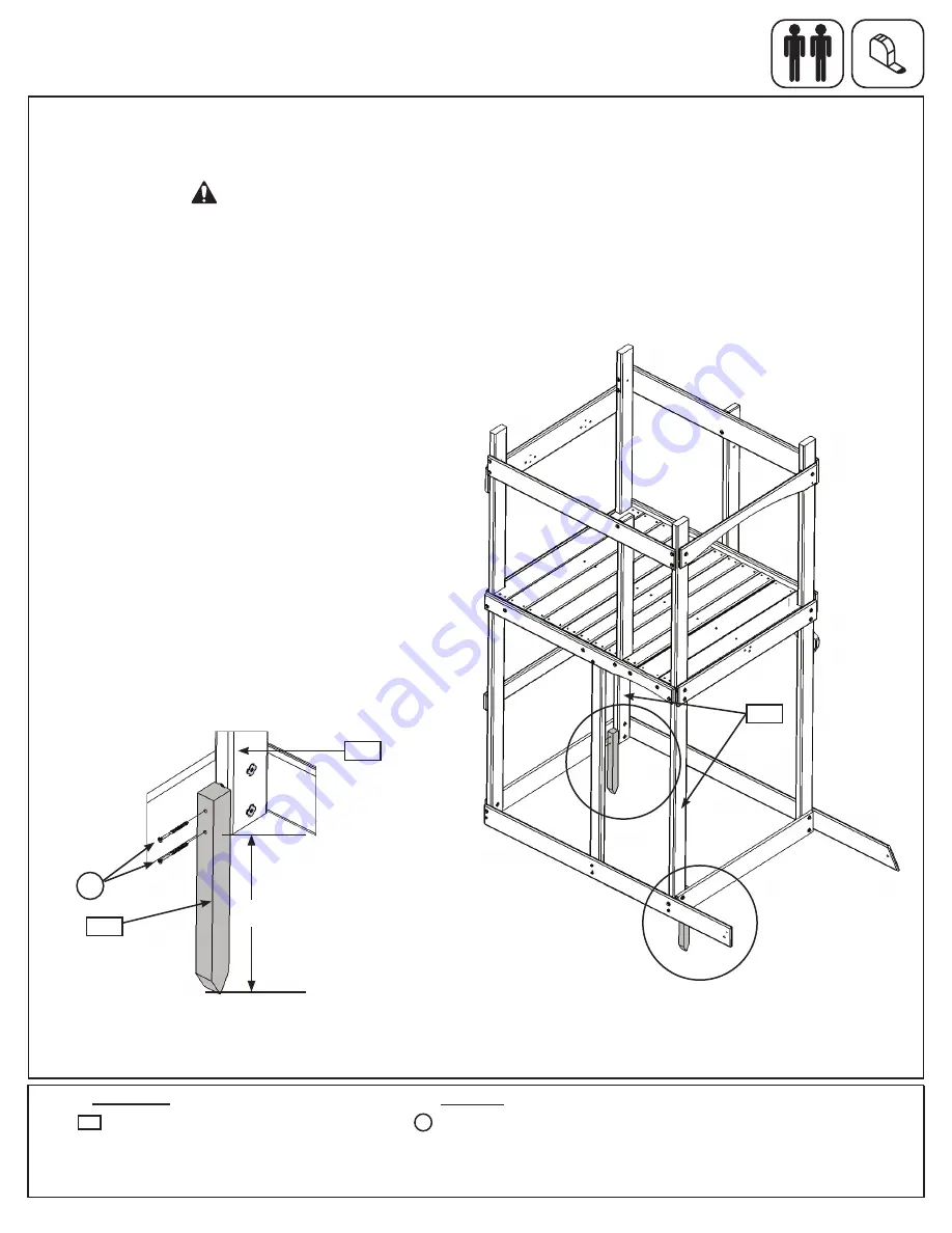 KidKraft CRANBROOK PLAY SYSTEM Installation And Operating Instructions Manual Download Page 36