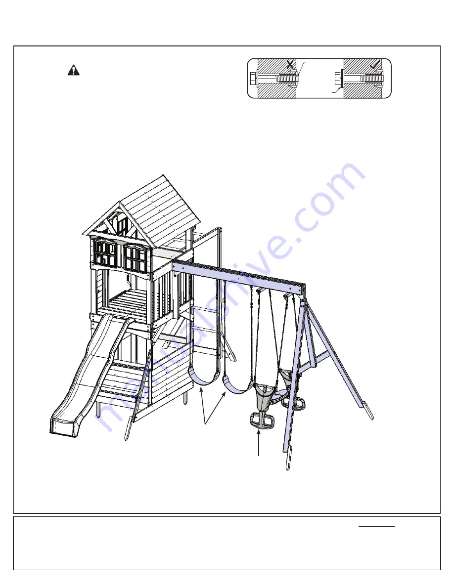 KidKraft CRANBROOK PLAY SYSTEM Installation And Operating Instructions Manual Download Page 73