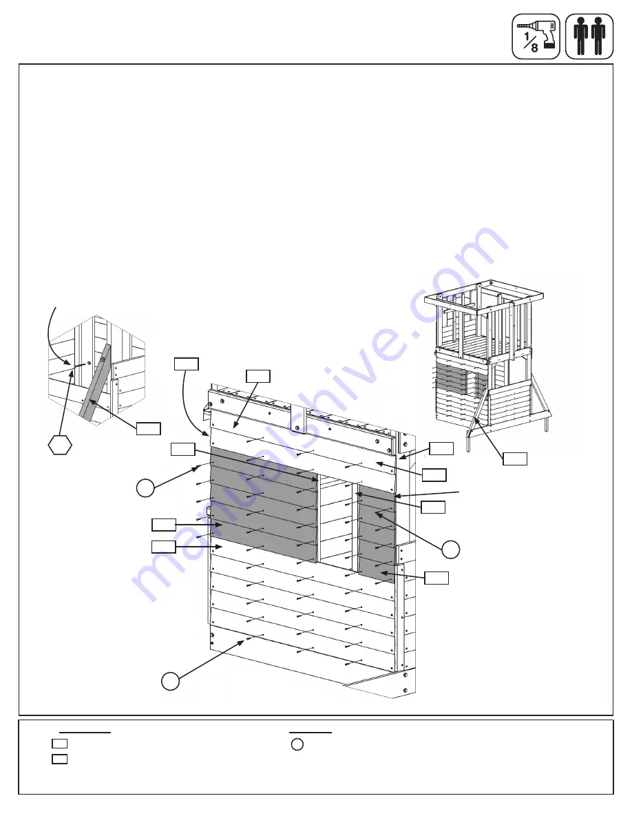 KidKraft F270855 Installation And Operating Instructions Manual Download Page 61