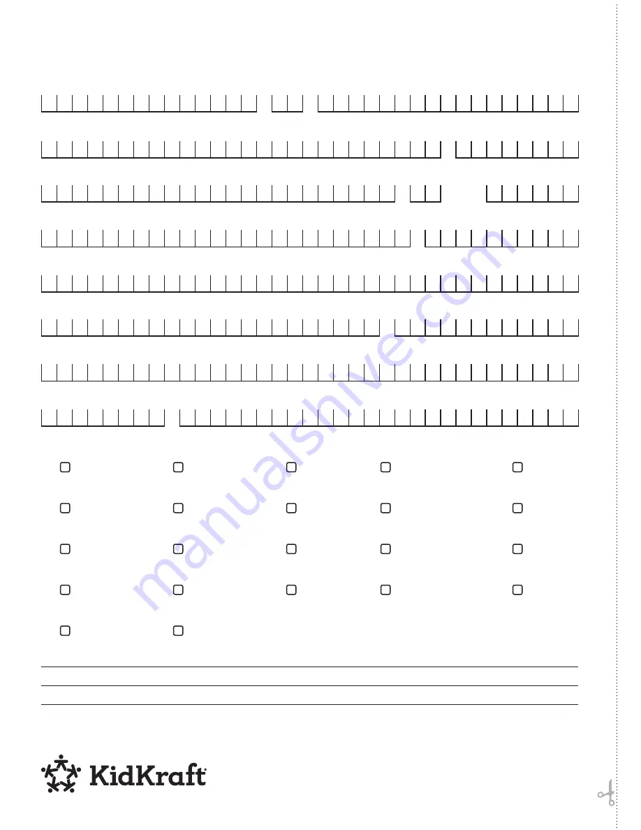 KidKraft F29010 Installation And Operating Instructions Manual Download Page 64