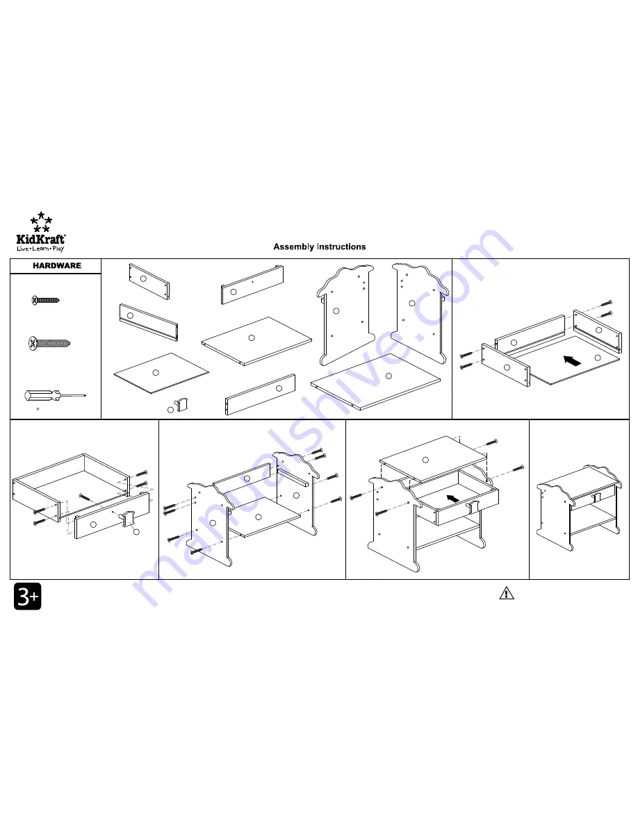 KidKraft Fire Hydrant Assembly Instructions Download Page 1