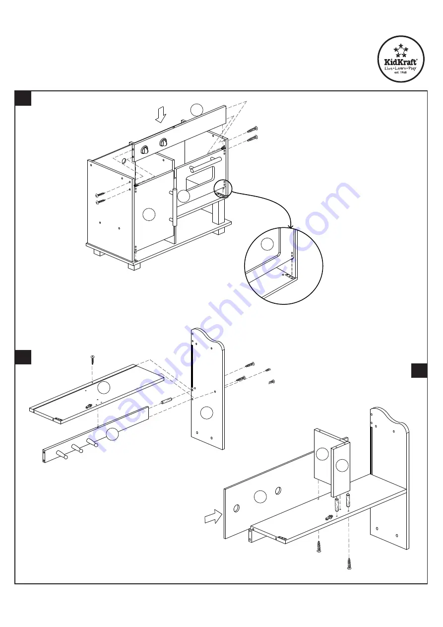 KidKraft Gracie Kitchen 532775 Скачать руководство пользователя страница 11