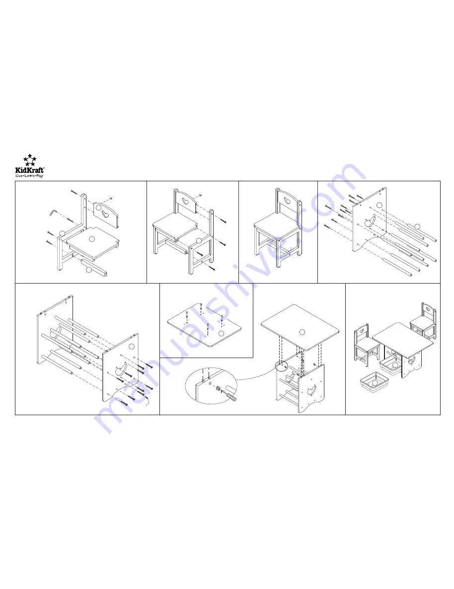 KidKraft Heart 26913A Quick Start Manual Download Page 2