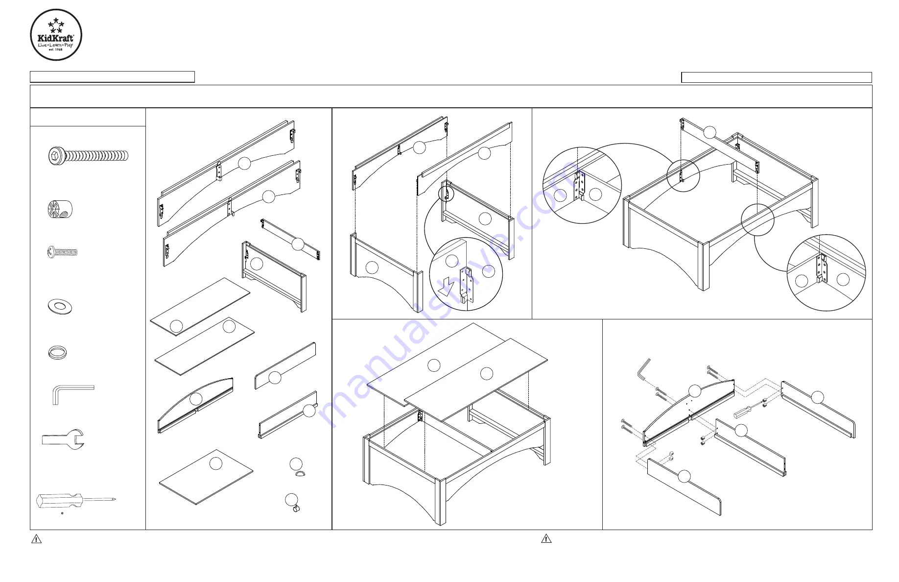 KidKraft Metropolis Train 17935 Assembly Instructions Manual Download Page 1