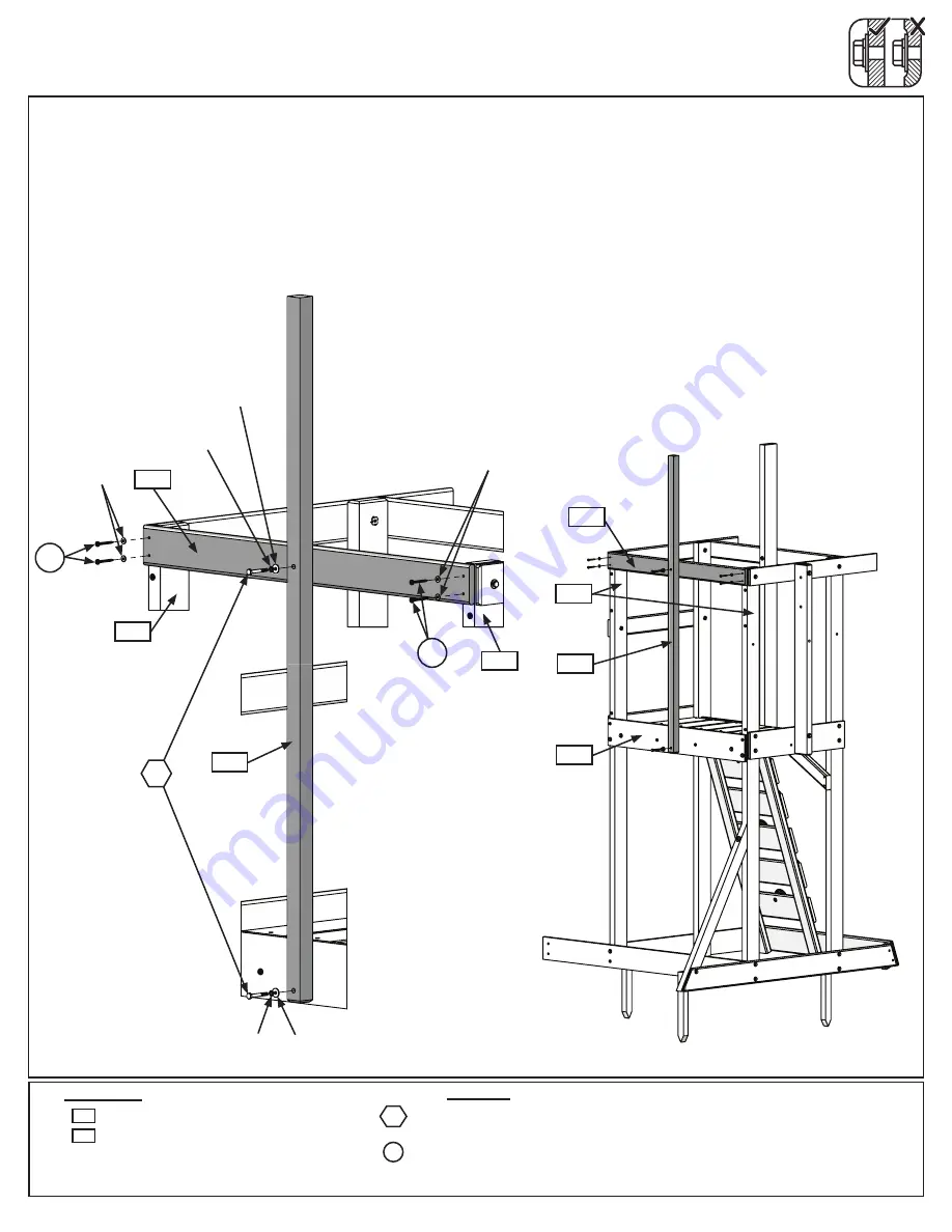 KidKraft NEWPORT PLAYSET F29015 Installation And Operating Instructions Manual Download Page 36