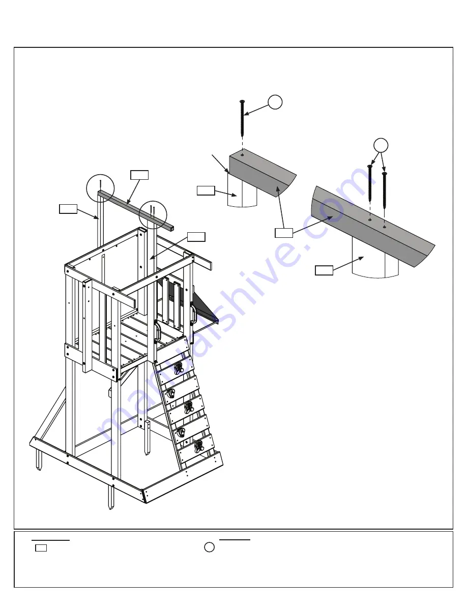 KidKraft NEWPORT PLAYSET F29015 Installation And Operating Instructions Manual Download Page 45