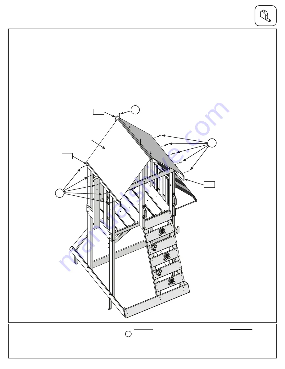 KidKraft NEWPORT PLAYSET F29015 Installation And Operating Instructions Manual Download Page 46