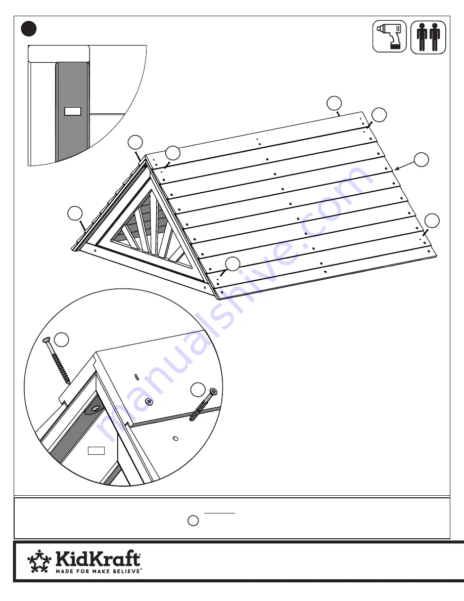 KidKraft TIMBERLAKE F29535 Installation And Operating Instructions Manual Download Page 63