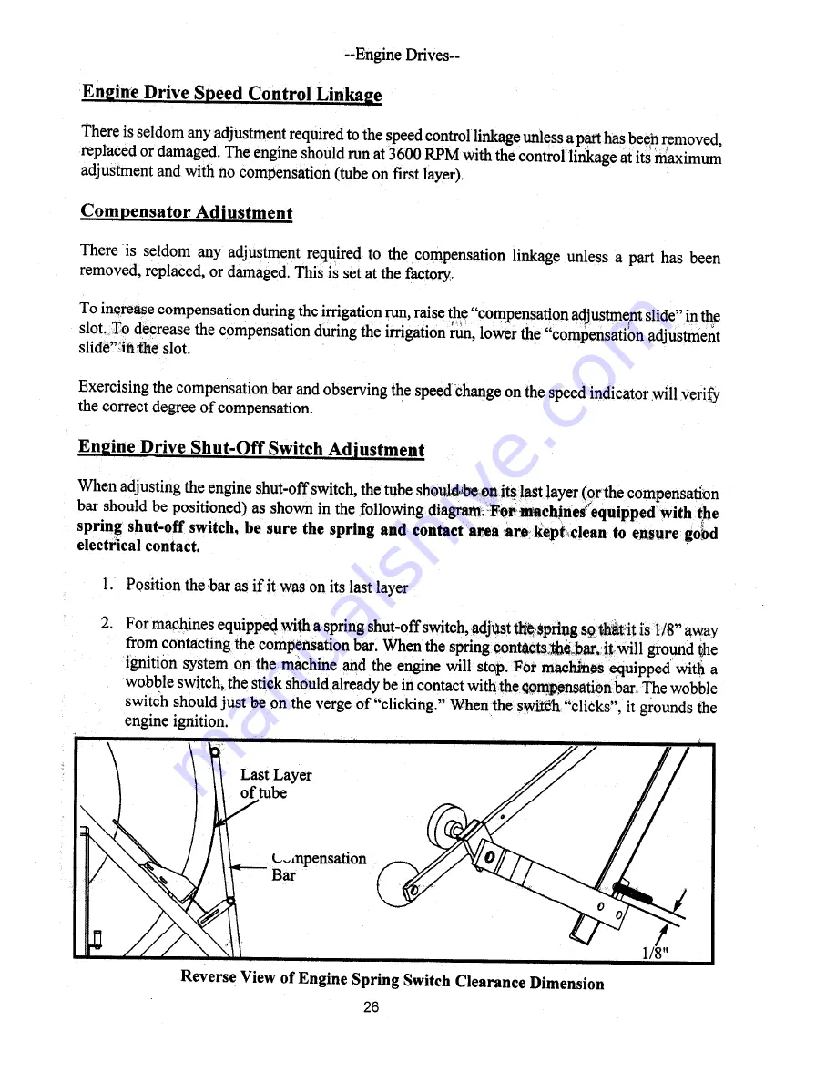 KIFCO AG-RAIN Water-Reel E30A Operator'S Manual Download Page 26