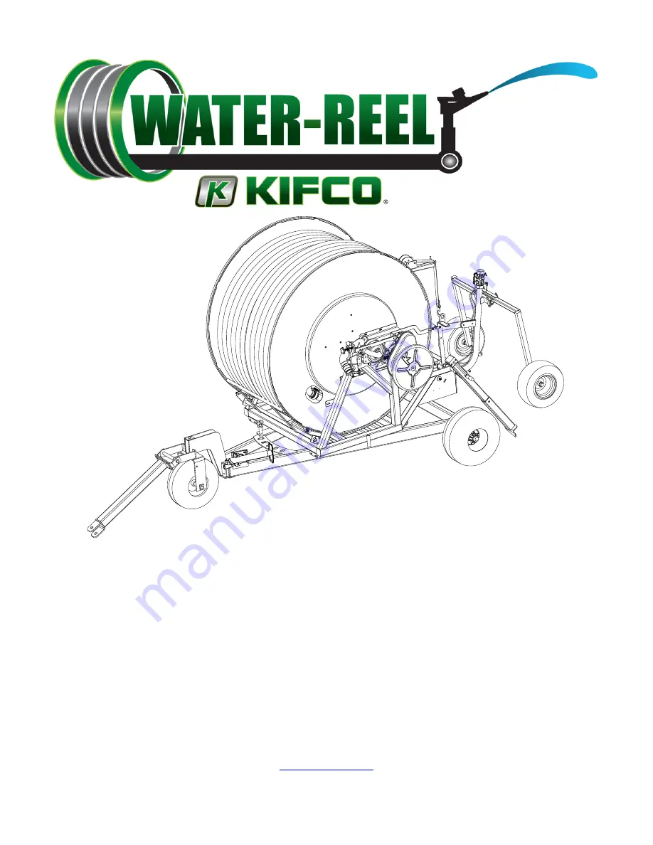 KIFCO WATER-REEL E 210L Operator'S Manual Download Page 1