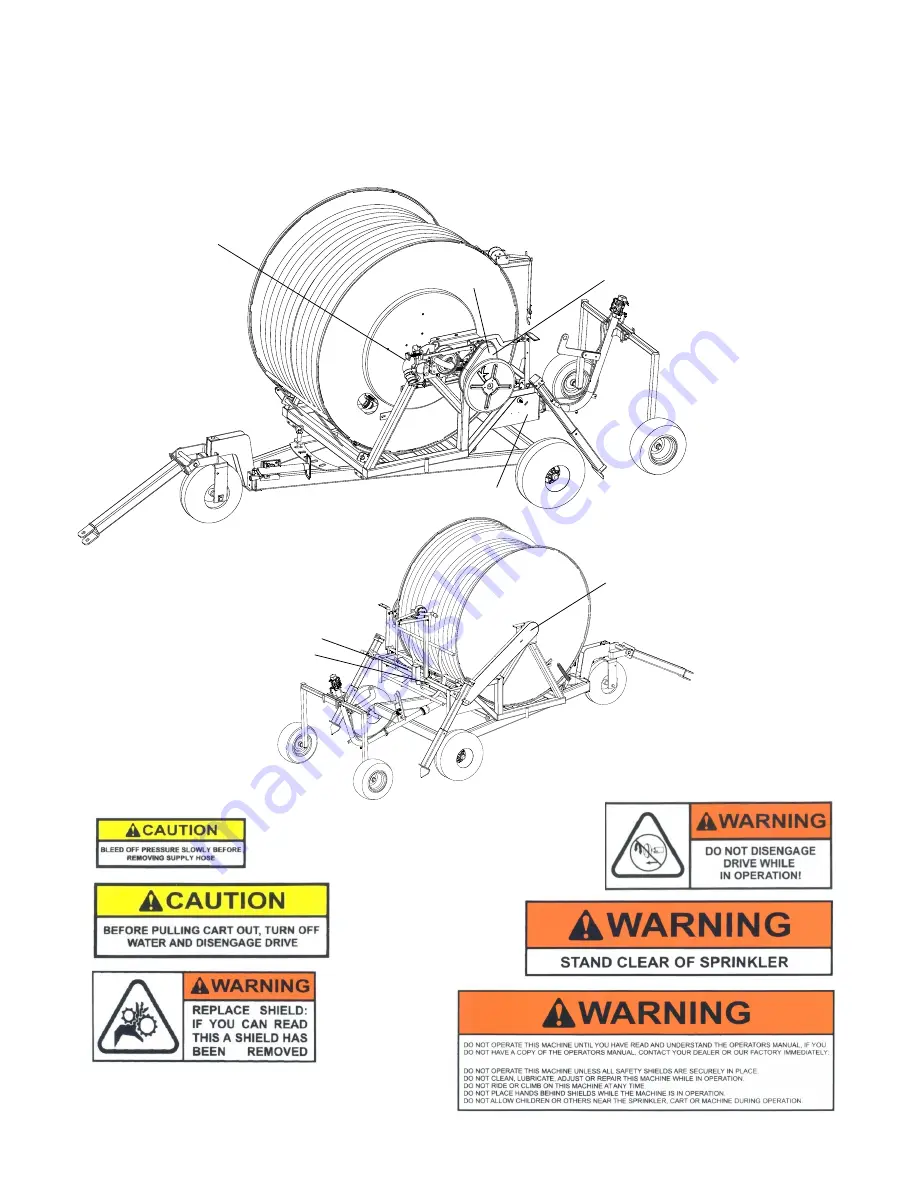 KIFCO WATER-REEL E 210L Operator'S Manual Download Page 5