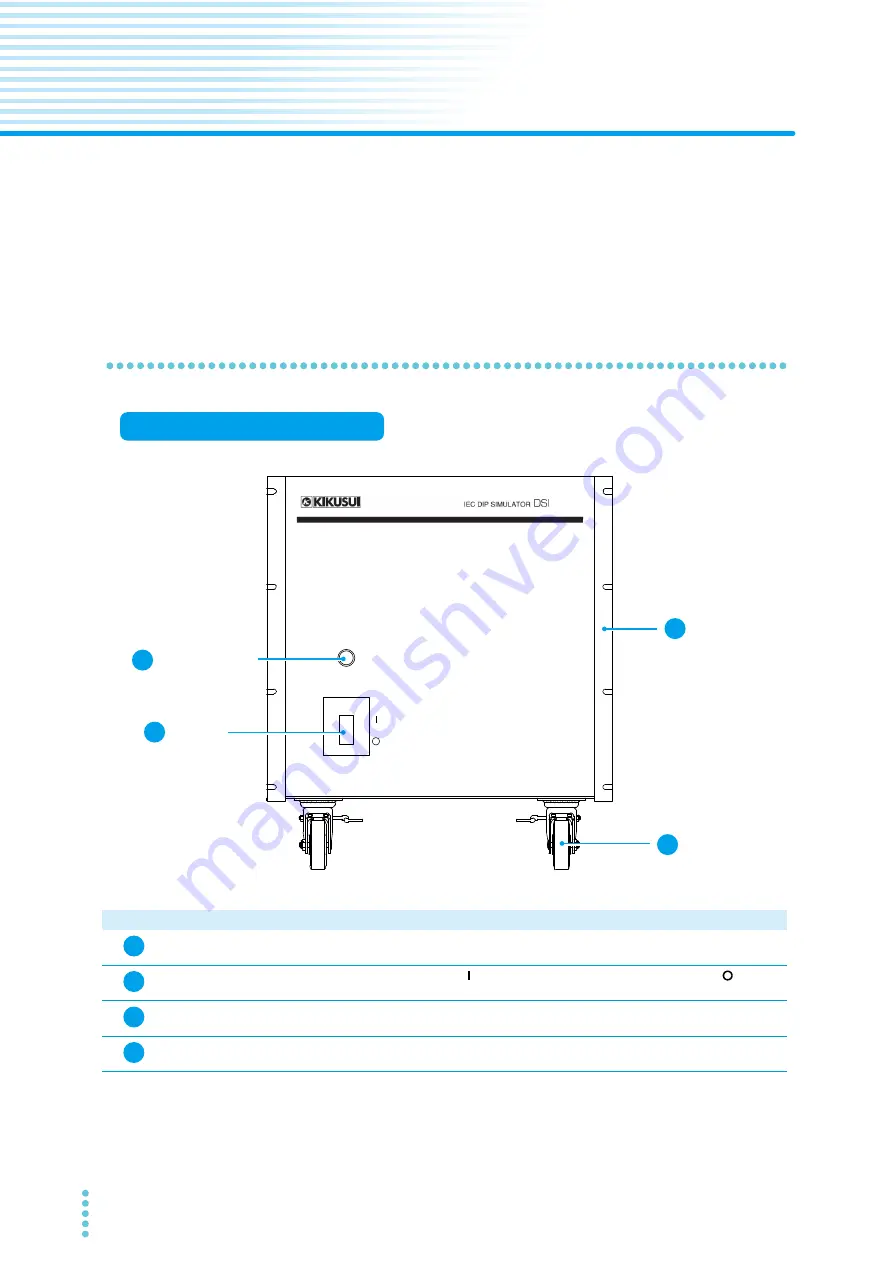 Kikusui DSI1020 Скачать руководство пользователя страница 12