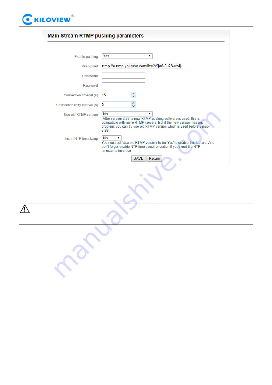 Kiloview G1-s User Manual Download Page 31