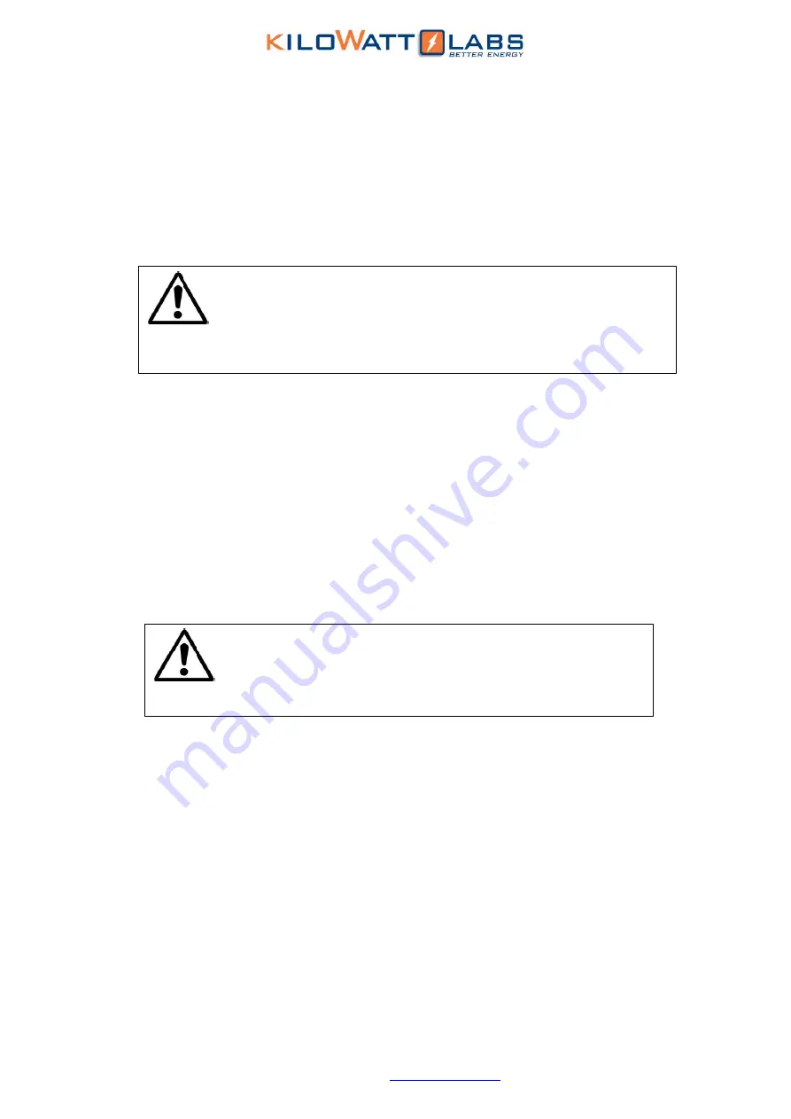 Kilowatt Labs 3550-48-B-1.7C-M-SD-A-G User Manual Download Page 19