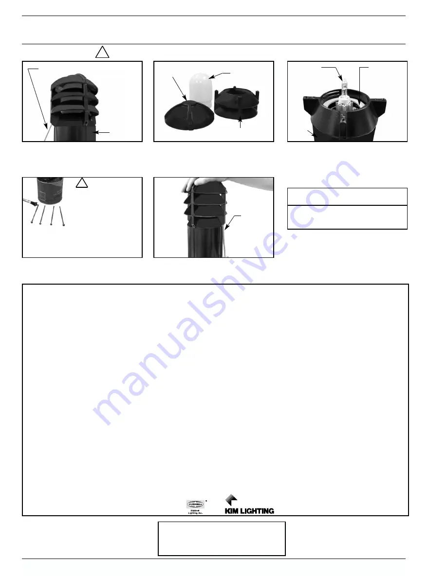 kim lighting EL150 Installation Instructions Download Page 2