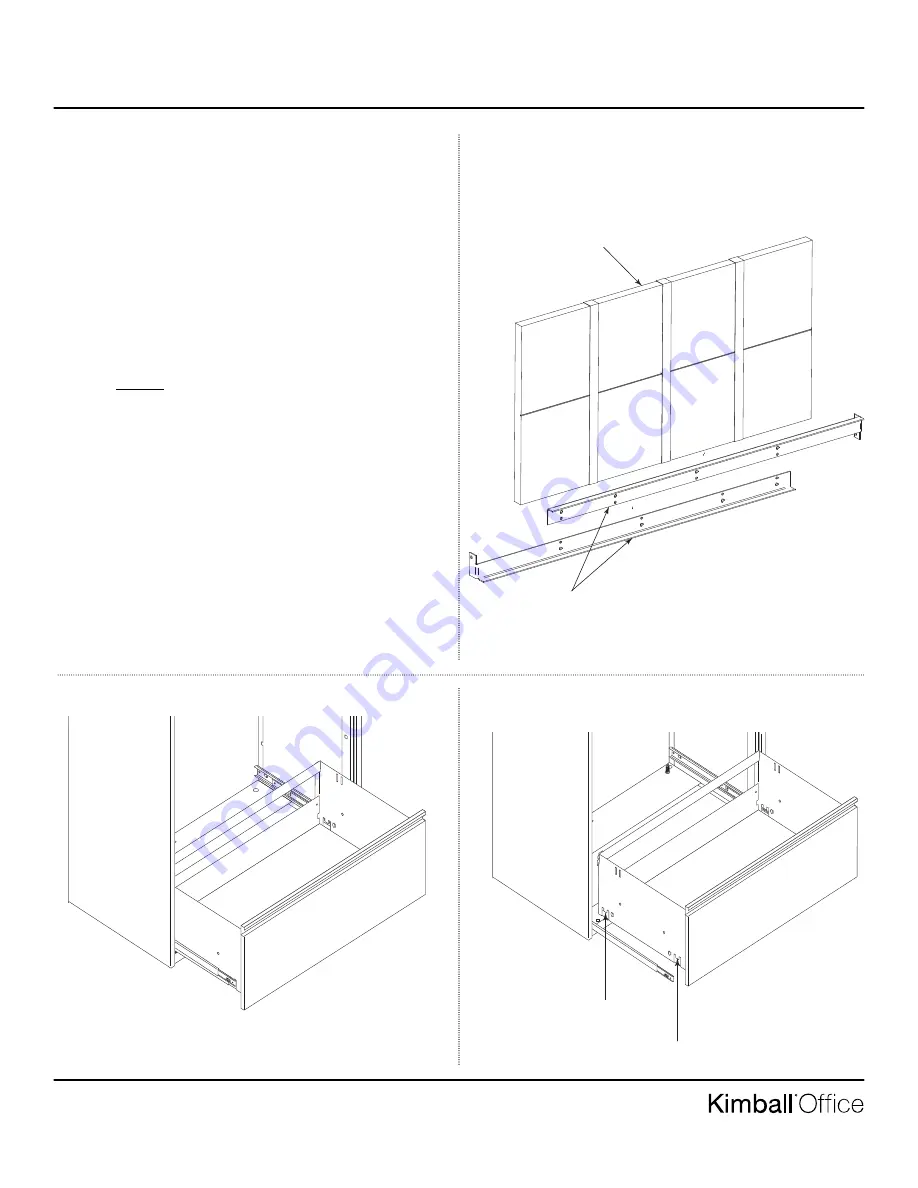 Kimball Office Fundamental Assembly Instructions Download Page 1