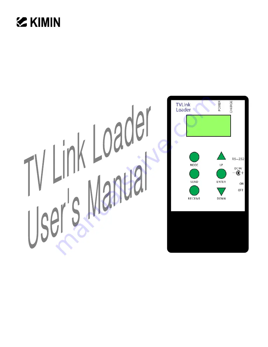 Kimin TV Link Loader User Manual Download Page 2