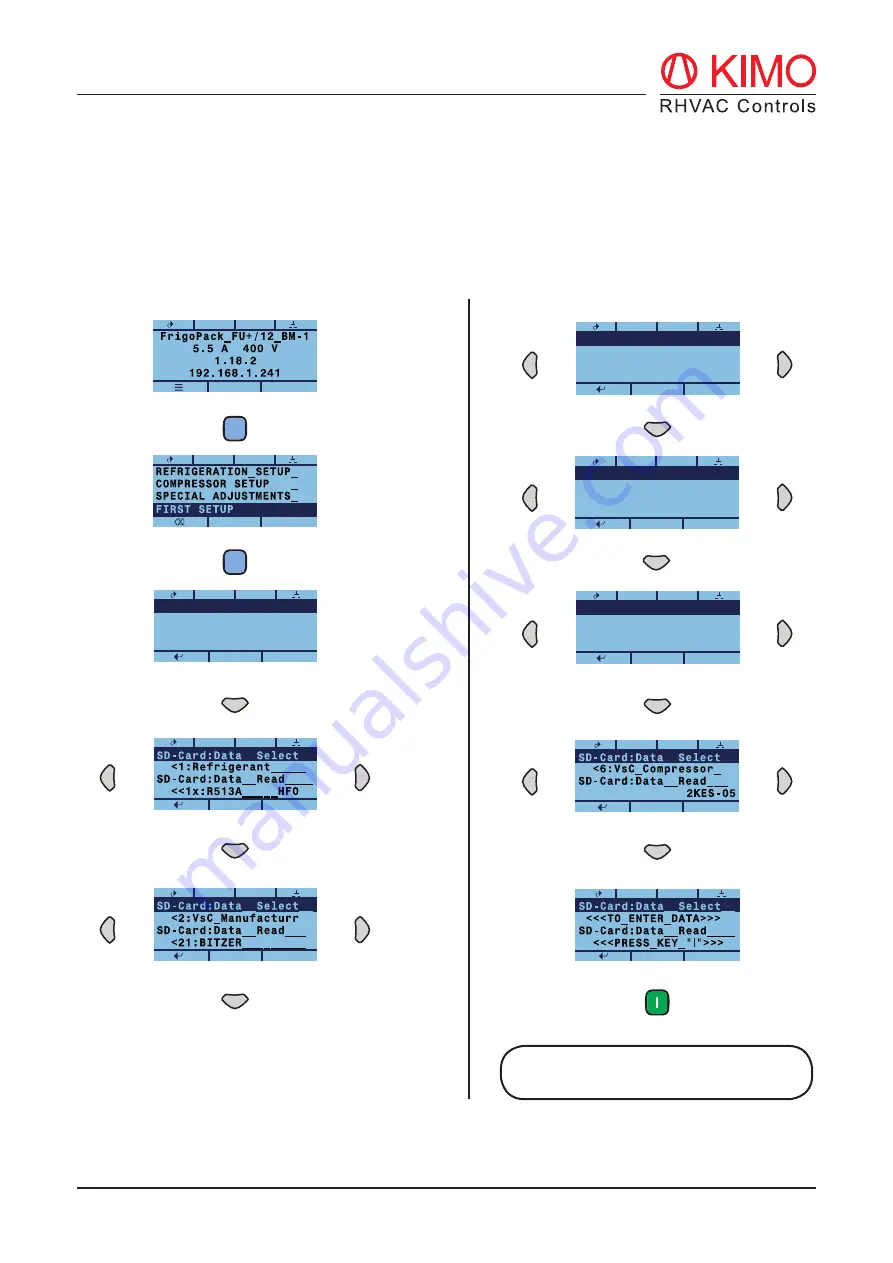 KIMO RHVAC Controls FrigoPack E FU+/12 Скачать руководство пользователя страница 3