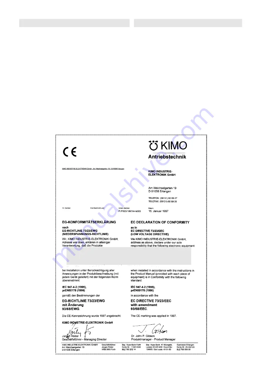 Kimo LEKTROMIK S2 Product Manual Download Page 28