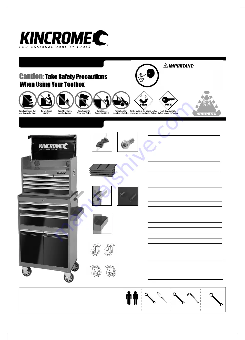 kincrome K7529 Operation Manual Download Page 1