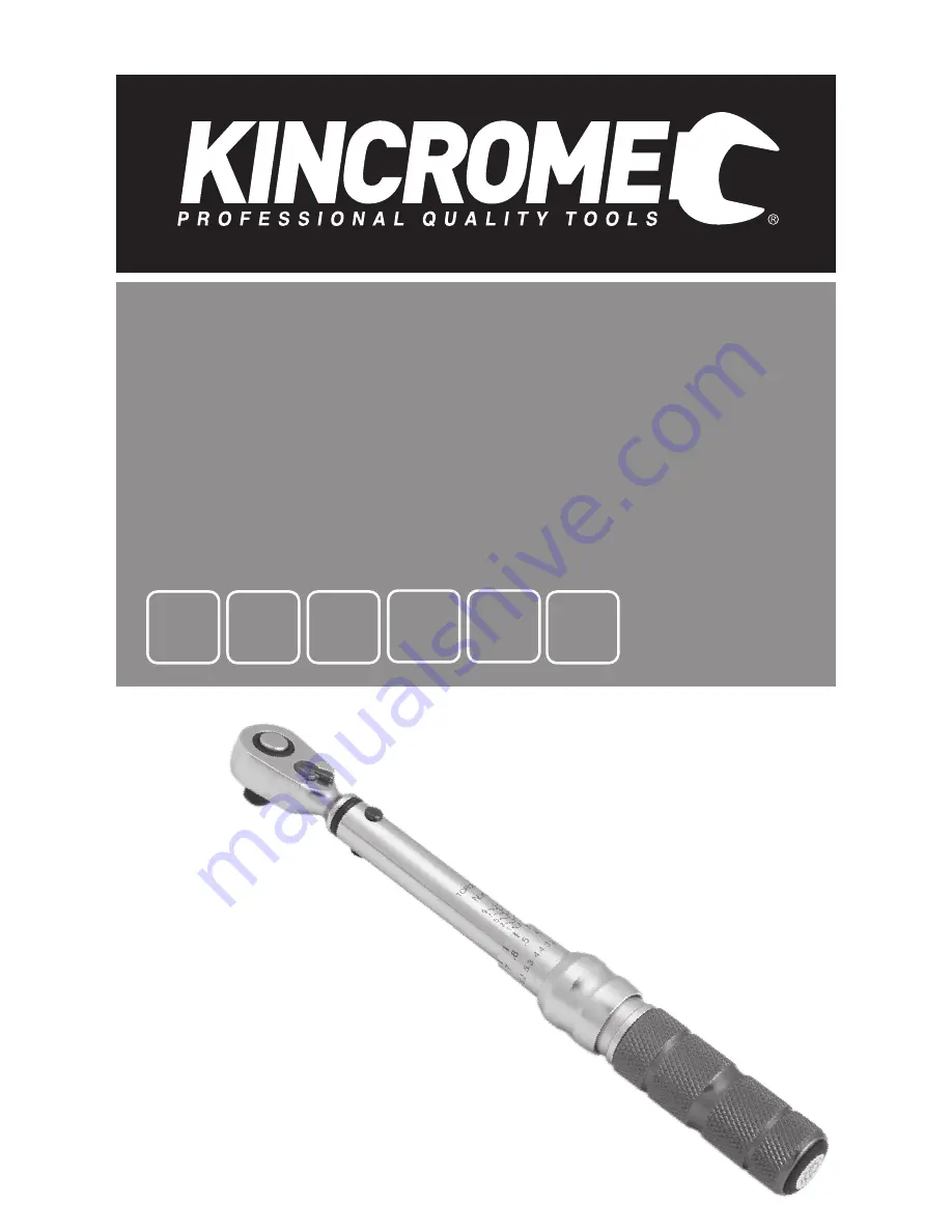 kincrome K8036 Manual Download Page 1