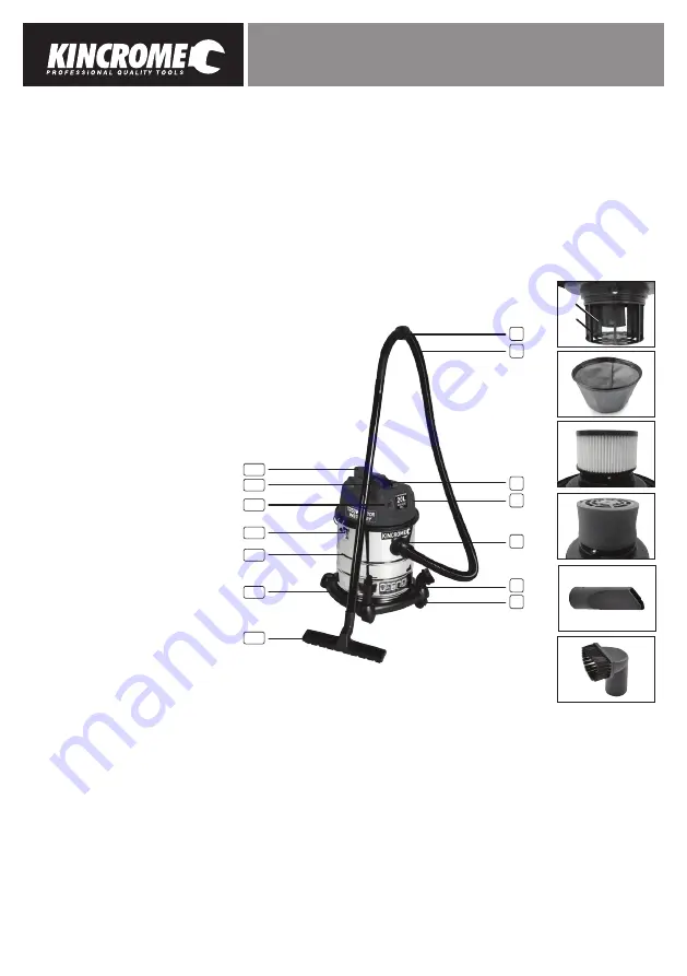 kincrome KP702 Скачать руководство пользователя страница 2