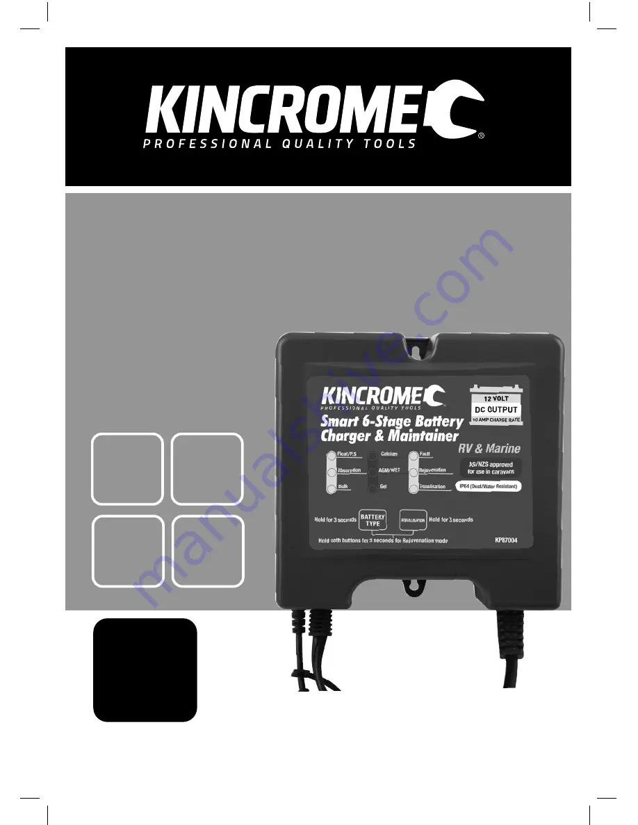 kincrome KP87004 Скачать руководство пользователя страница 1