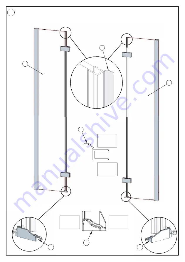 Kinedo Kinespace 2P Installation Instructions Manual Download Page 14