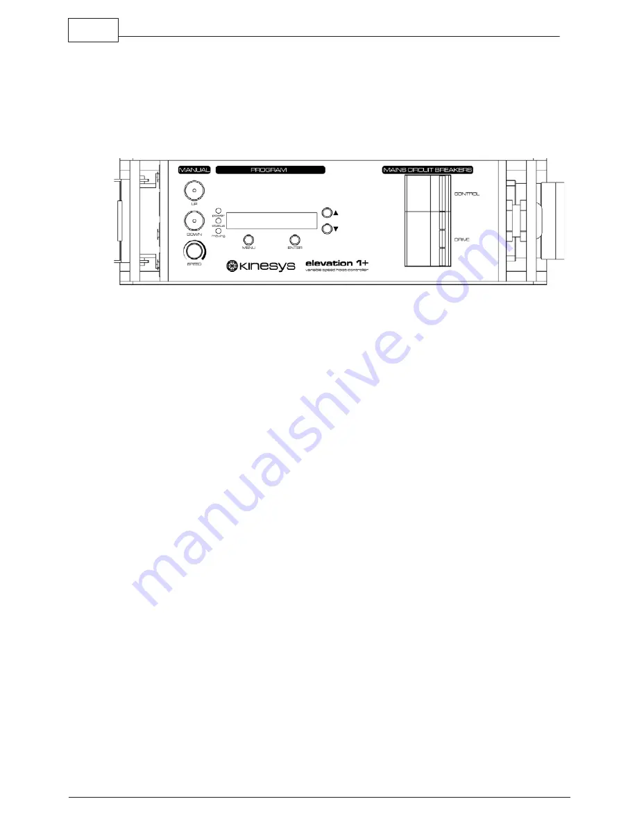 Kinesys Elevation 1 Plus Product Manual Download Page 8