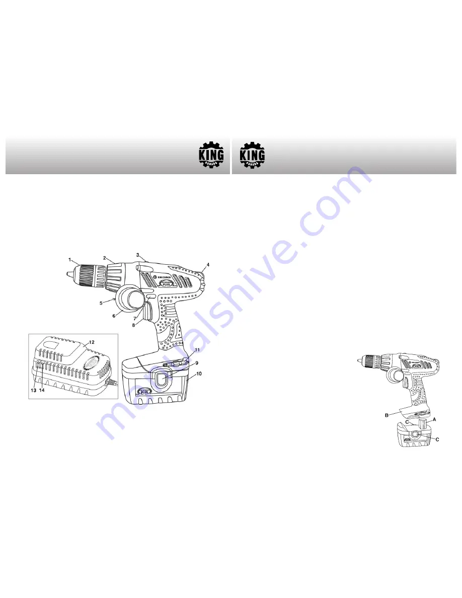 King Canada 8014 Скачать руководство пользователя страница 3