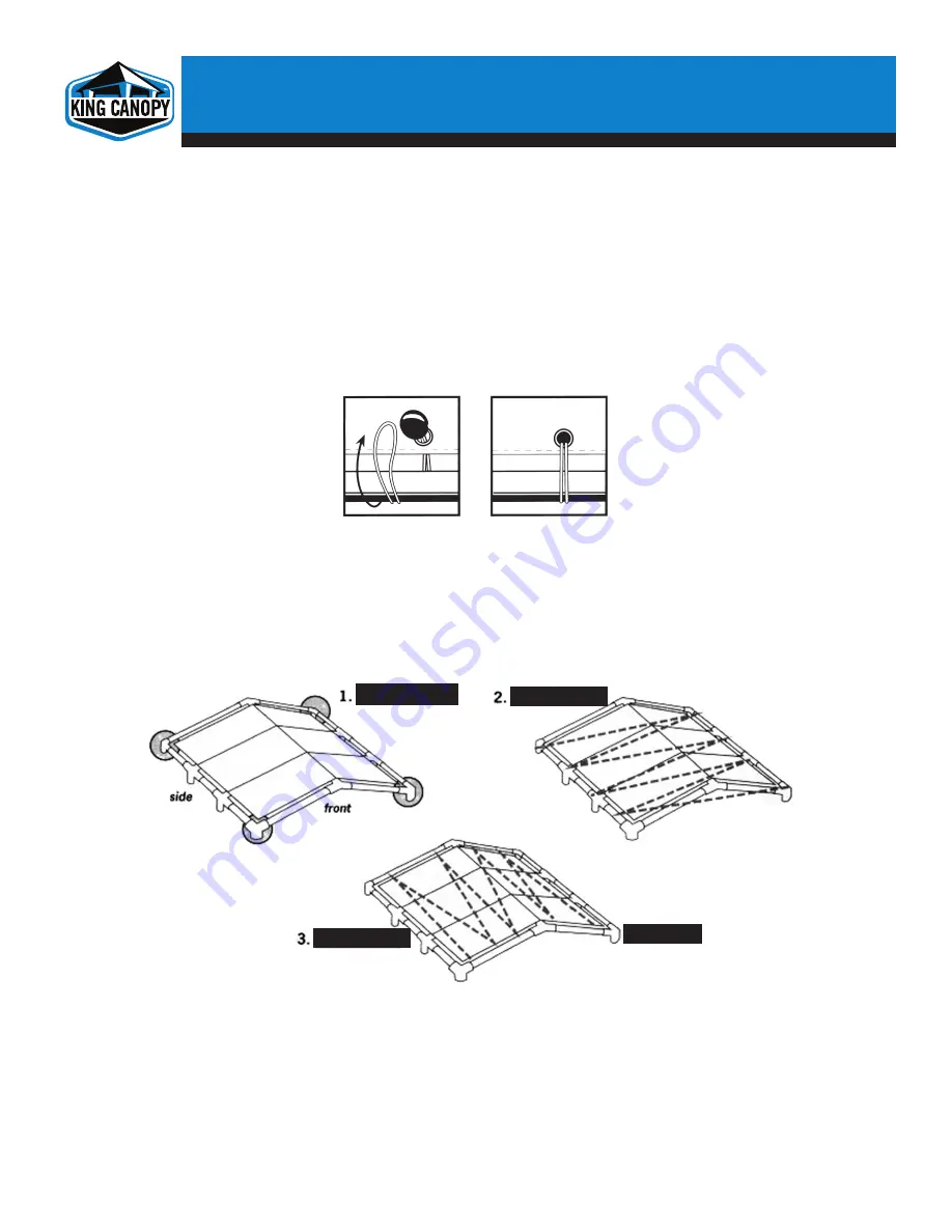 KING CANOPY Event Tent 20ft x 20ft Скачать руководство пользователя страница 4