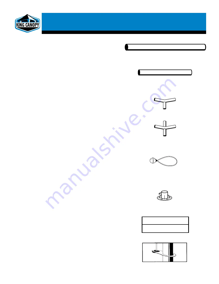 KING CANOPY Hercules HC1020PC Скачать руководство пользователя страница 2