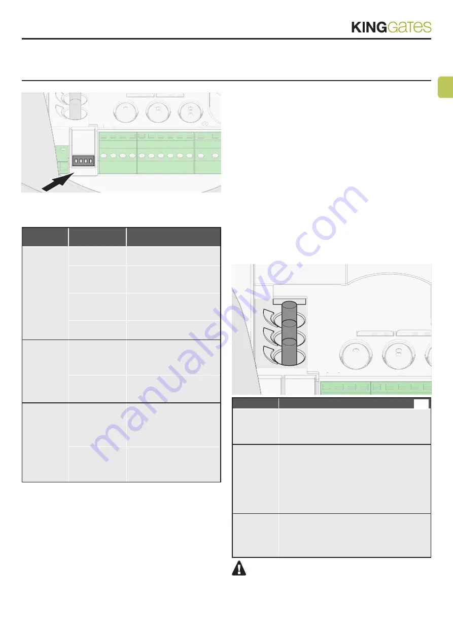 King gates ROLLS Instructions And Warnings For Installation And Use Download Page 13