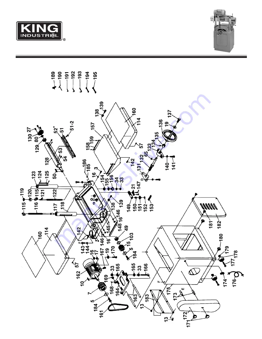 King Industrial CT-400D Service Manual Download Page 2