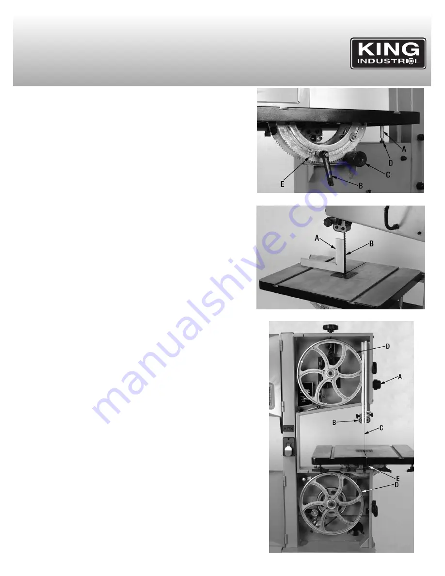 King Industrial KC-1202FX Instruction Manual Download Page 9