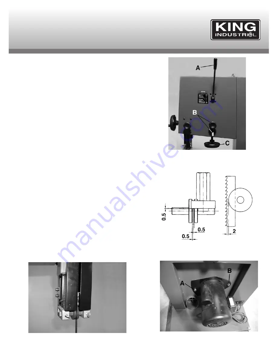 King Industrial KC-1702C Instruction Manual Download Page 7