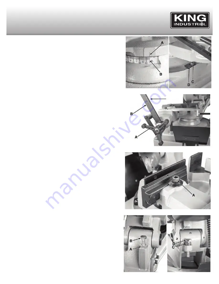 King Industrial KC-315CS Instruction Manual Download Page 11