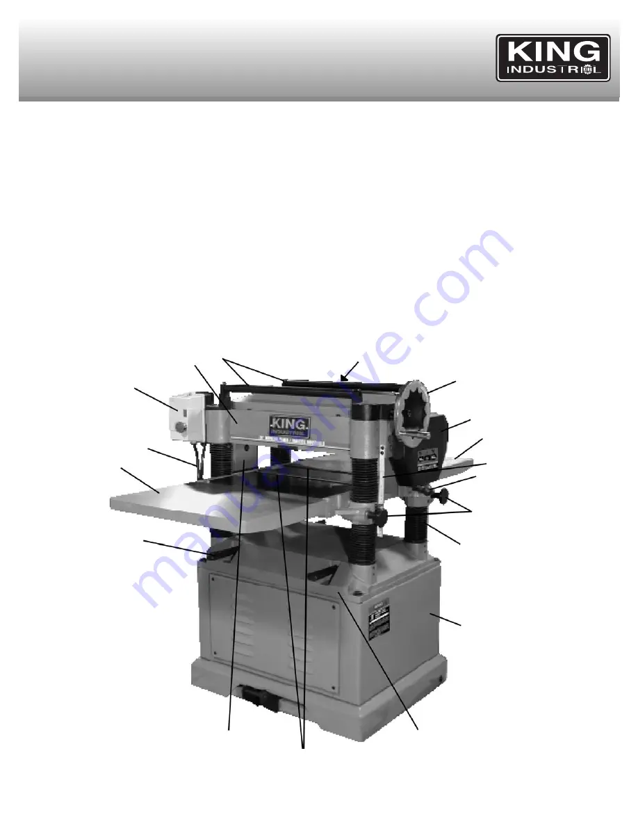 King Industrial KC-525FX Instruction Manual Download Page 4