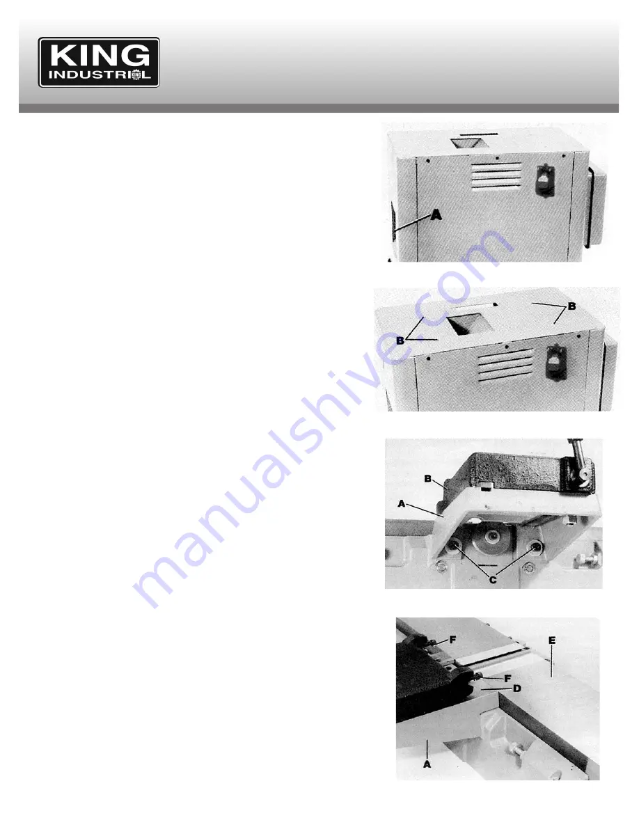 King Industrial KC-70FX Instruction Manual Download Page 5