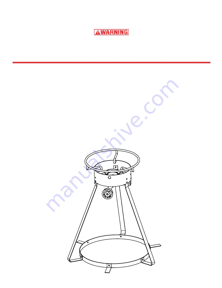 King Kooker 1202F Assembly Instructions And Care Manual Download Page 9