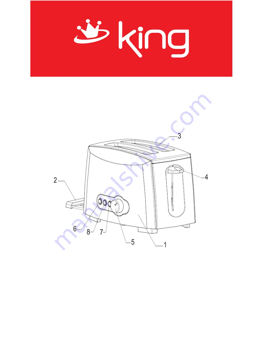 KING K 2175 R Crispy Instruction Manual Download Page 2