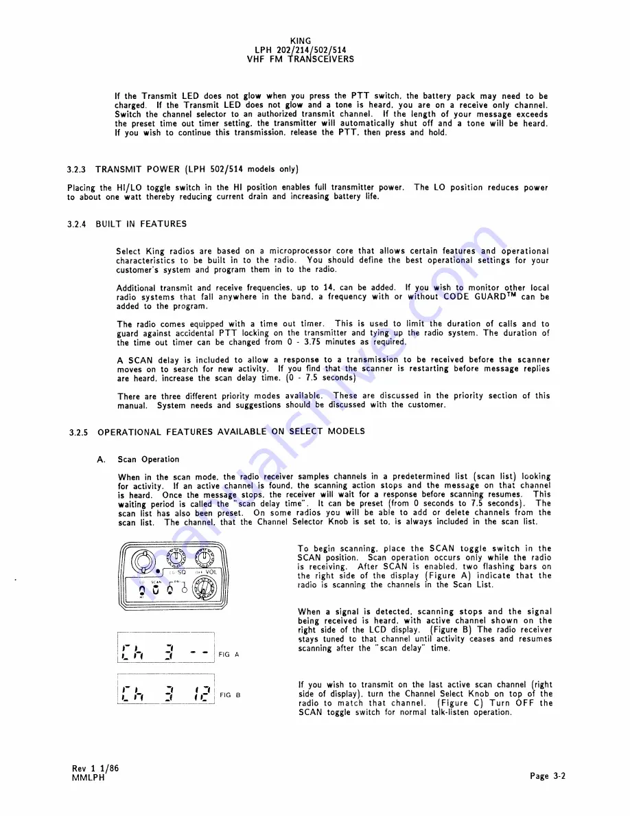 KING LPH 202 Service Manual Download Page 20